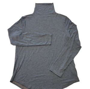 TOAD&Co. Blue Stripe Long Sleeve Turtleneck Large